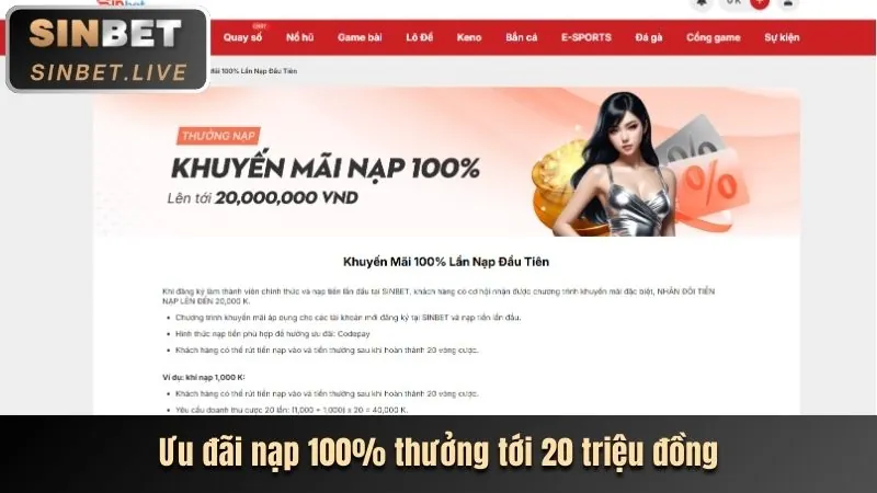 Thưởng Nạp Lại jj888
